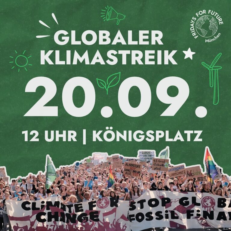 Klimastreik am 20.9.