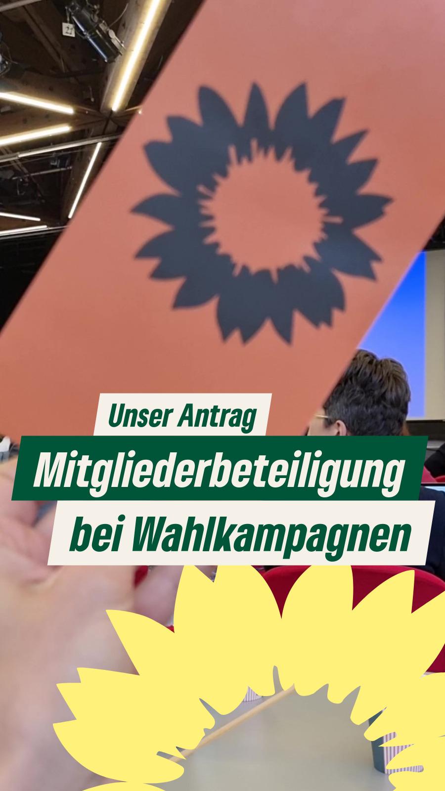 Bild zeigt Sharepic für den Antrag Mitgliederbeteiligung