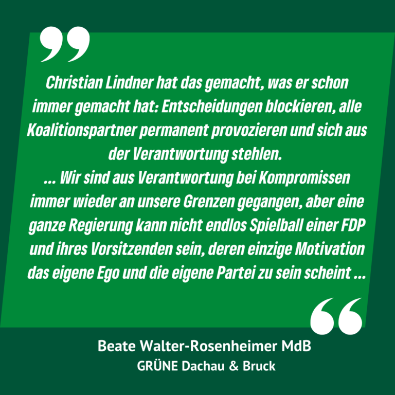 Entlassung von Finanzminister Christian Lindner