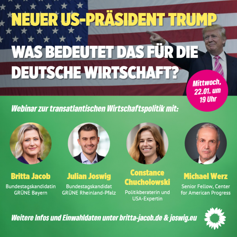 Webinar zur transatlantischen Wirtschaftspolitik