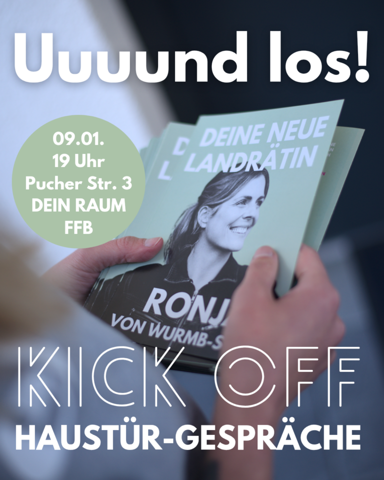KICK-OFF HAUSTÜRGESPRÄCHE